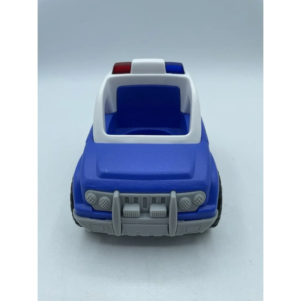 Playgo On The Go Police Car Cop Rare Kids Toy 6 Inch